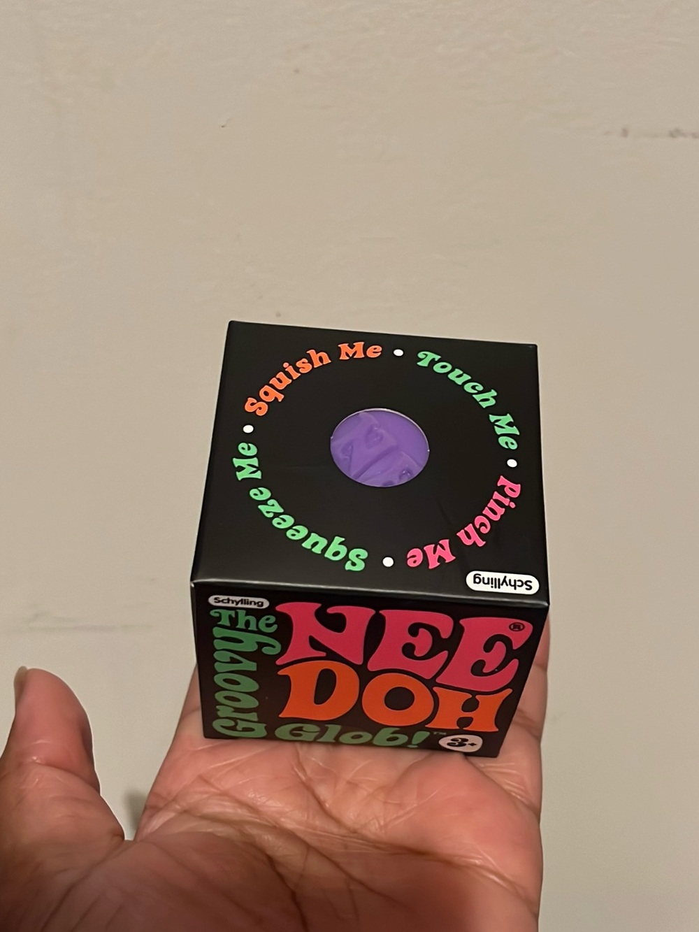 NEW NeeDoh The Groovy Glob That Started It All! The Original NeeDoh Ball-Purple